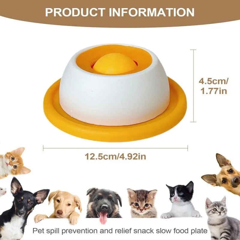 Interactive Dog Lick Toy - Slow Feeder Food Dispenser for Training & Enrichment