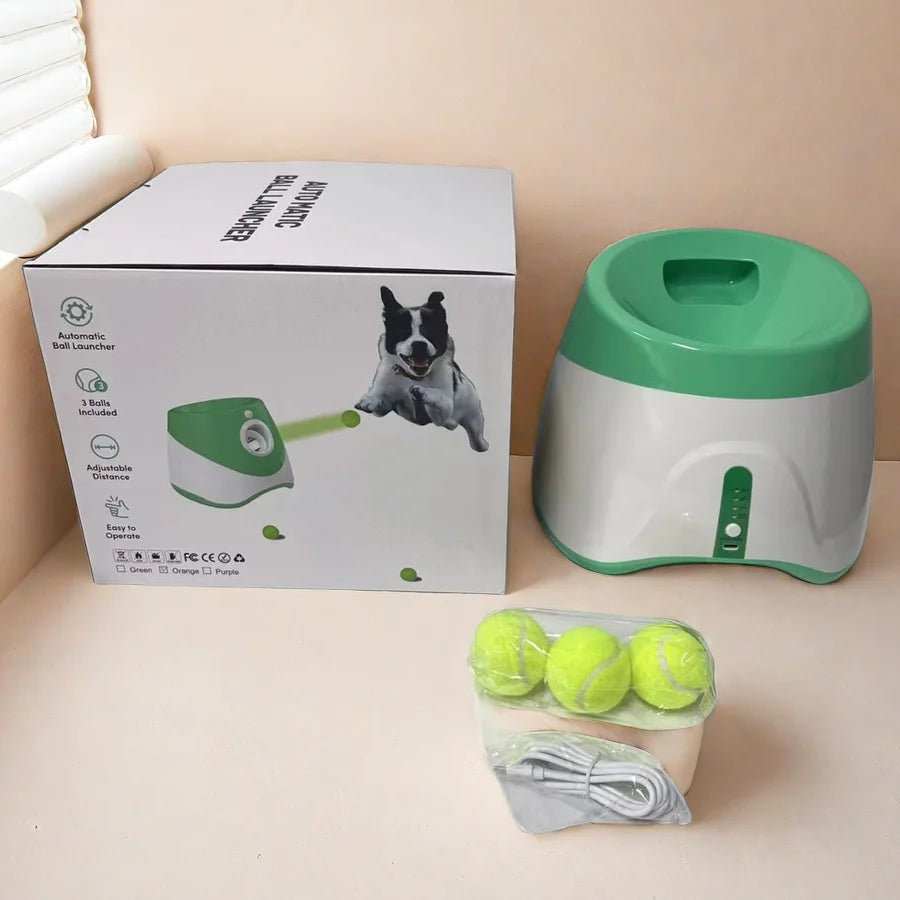 Automatic Dog Ball Launcher – Smart Play for Happy Dogs
