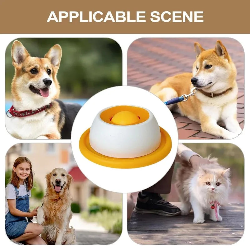 Interactive Dog Lick Toy - Slow Feeder Food Dispenser for Training & Enrichment