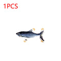 Glowing Electric Fish Cat Toy – Interactive Simulation with Light