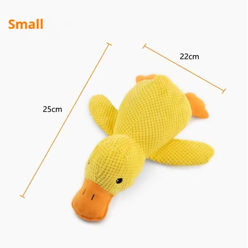 Dog Hug Duck Toy - Interactive Plush Companion