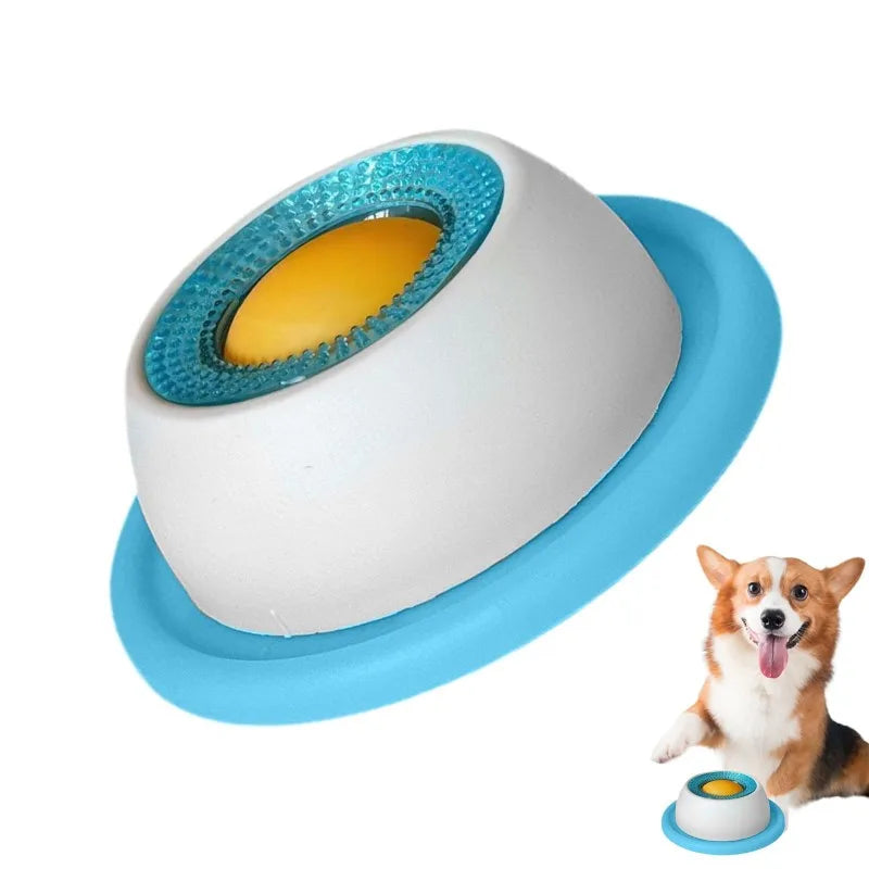 Interactive Dog Lick Toy - Slow Feeder Food Dispenser for Training & Enrichment