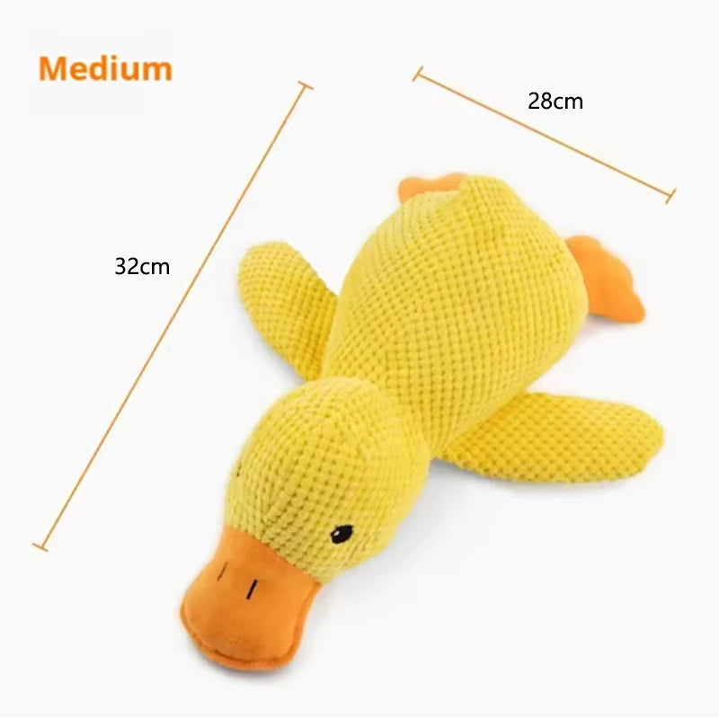 Dog Hug Duck Toy - Interactive Plush Companion