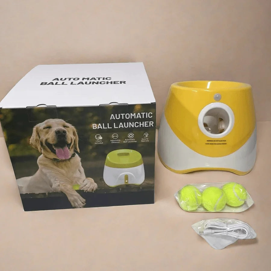 Automatic Dog Ball Launcher – Smart Play for Happy Dogs